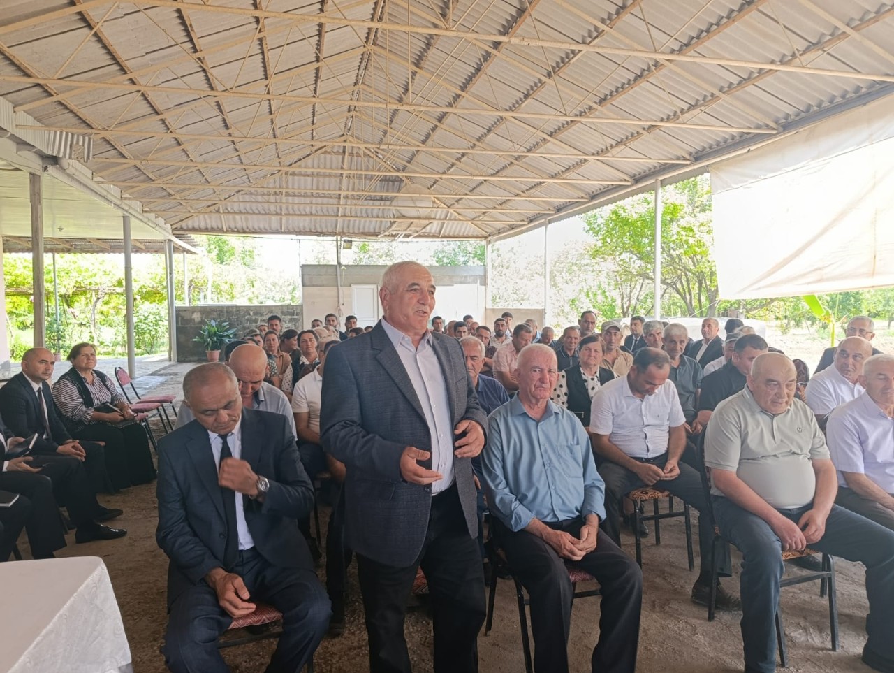 Goranboyda növbəti səyyar qəbul keçirildi - FOTOLAR